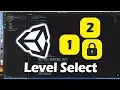 Unity Simple Level Select Menu Tutorial in 15 Minutes