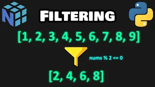 Filtering in NumPy is easy