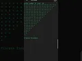 Inverted half pyramid pattern in C
