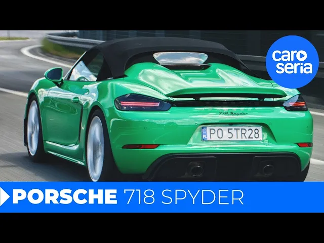 Porsche 718 Spyder, czyli sprzęt dla masochistów (TEST PL) | CaroSeria