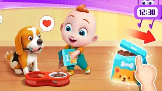 Download Super JoJo: My Home - Take Care of JoJo's Pet Puppy - Get to know JoJo's Family - Babybus Games MP3