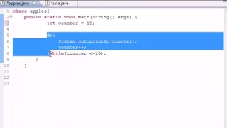 24 Java Programming Tutorial 24 do while Loops