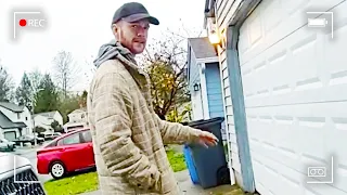 Cops Open Garage Door Instantly Regret It