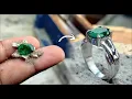 Download Lagu Cara Membuat Cincin Zamrud Perak | Cincin Perak - Perhiasan Buatan Tangan