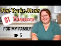 Download Lagu Flat Broke Meals | $1 Dinners to feed My Family of 5 | Dirt Cheap Meal Ideas