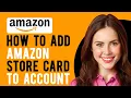 How to Add Amazon Store Card to Account Manage Your Amazon Store Card Account
