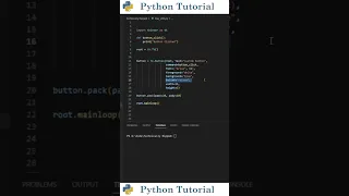 Customizing Tkinter Buttons Python Tutorial