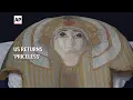 US returns priceless antiquities to Egypt