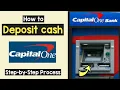 Deposit Cash Capital One ATM Capital One ATM Add money Add funds Capital One Account ATM Operate