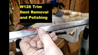 Download VLOG - Mercedes W126 300SD - Stainless Trim Dent Removal and Polishing MP3