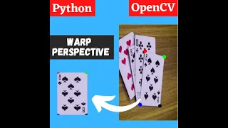 Warp perspective and Transform OpenCV python