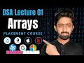 Array Introduction Tutorial Java DSA Placement Course Lecture 01