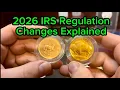 2026 IRS Gold Silver Reporting Changes Explained 1099-B Form 8300 Capital Gains