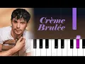 Download Lagu David Archuleta - Crème Brulée (Piano Tutorial)