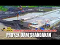 Lagu Perkembangan proyek dam srandakan, suasana terkini  setelah di gempur banjir bandang20 Februari 2026
