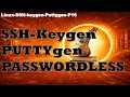 Linux SSH Key Authentication ssh-keygen and PuTTYgen