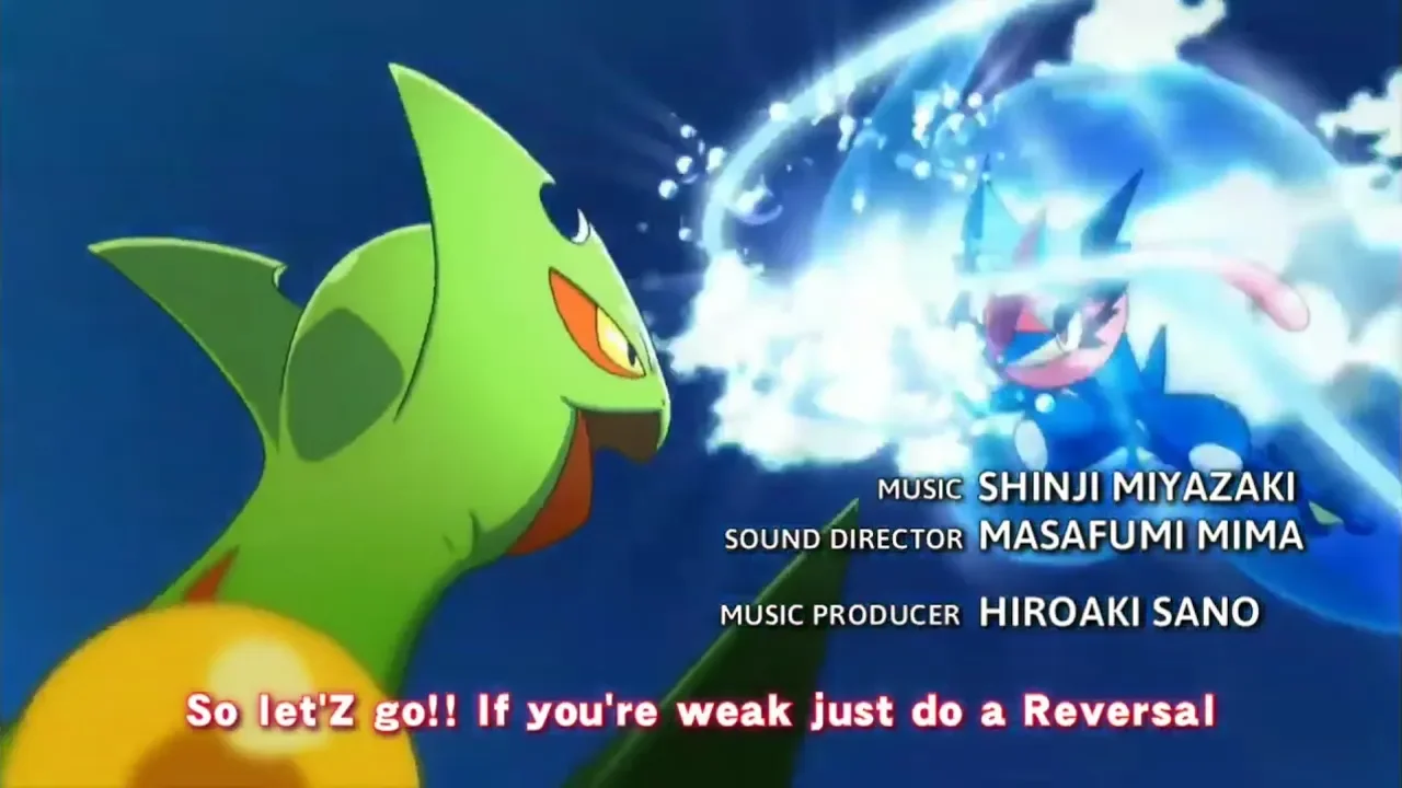 Pocket Monsters XY&Z OP w/ English Credits (REUPLOADED)