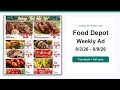 Food Depot Weekly Ad 26 - 26 Best Deals