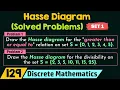 Hasse Diagram Solved Problems - Set 1