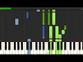 Frank Churchill - Baby Mine - Piano Cover Tutorials - Backing Track