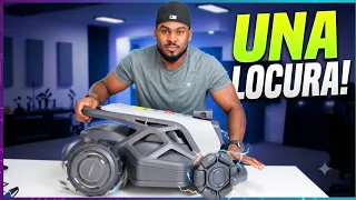 Me ha llegado mi primer robot que me ayuda en la casa 🤯 - ￼Airseekers TRON cortacesped 