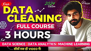 Data Cleaning Full Course for Data Science Data Analysis Machine Learning FREE - 2024 Edition