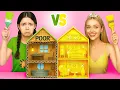 💵 HOW TO MAKE A HOUSE WITH CARDBOARD 💝 1-star vs 5-star Crafts With Paper by YayTime!