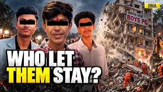 Delhi Building Collapse Kills 7 | Who Let Students Stay In A ‘Death Trap’? | Satya Niketan Pg News
