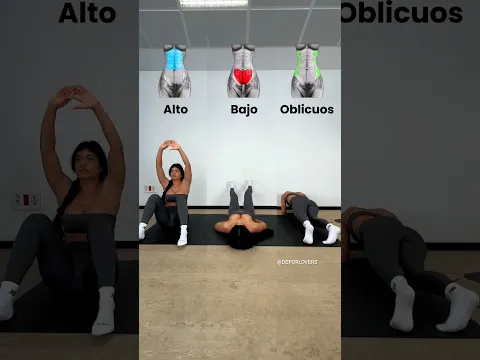 Trabaja tus abdominales en casa con esta rutina. #absworkout #cuerpofitnes