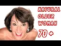 Choose me Attractive Beautiful Natural Older Women Over 70 Stockings Lingerie High heels
