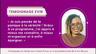 De la panique à la sérénité : comment ce programme a transformé ma vie, mon business et mes finances
