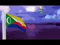 Download Lagu Comoros Flag Animation | Udzima wa ya Masiwa | National Anthem | 2023 [4K]