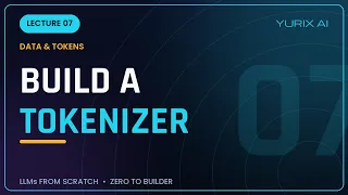 Build a Tokenizer From Scratch in Python LLMs From Scratch Ep 7 2026