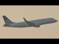 United Express SkyWest Embraer E175LR Unicon Livery Takeoff From Idaho Falls N141SY
