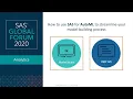 Automation in SAS Visual Data Mining and Machine Learning