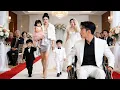 Lagu No dia do casamento do CEO, ela aparece com 3 crianças; um “papai” choca a todos!#dorama #ceo