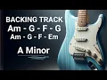 Rock Ballad Guitar Backing Track in A Minor | 63 BPM