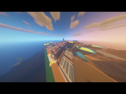 Minecraft server video for MineGalaxy