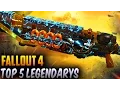 Fallout 4 Best Weapons - TOP 5 Overpowered Best Rare Legendary Weapons