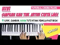Lagu Tutorial Chord Piano SIAPKAH KAU TUK JATUH CINTA LAGI - HiVi | Mudah Dipahami Untuk Pemula