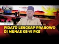 Download Lagu [FULL] Prabowo Blak-blakan Bicara Korupsi, MBG hingga Sindiran Trump di Munas PKS