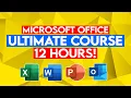 Microsoft Office Tutorial for Beginners Learn Excel PowerPoint Word Outlook 12 HOURS