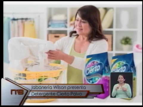 Jabonería Wilson presenta detergente Cierto Polvo