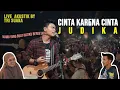 CINTA KARENA CINTA - JUDIKA LIRIK LIVE AKUSTIK COVER BY TRI SUAKA