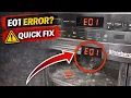 Dishwasher E01 Error Quick Fix in 60 Seconds Blomberg
