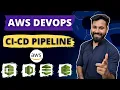 AWS CodeDeploy with CodePipeline Complete CICD Project for DevOps Engineers Hindi