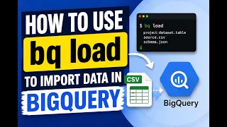 How to Use bq load to import Data in Bigquery
