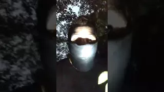exploring homeless campground at night GOT LOST
