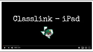 How to Access ClassLink on an iPad