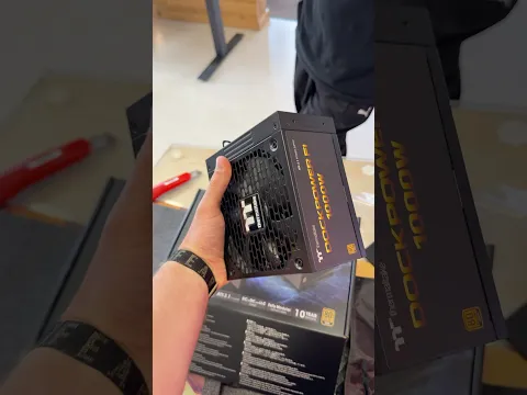 Крутейший блок от Thermaltake DOCKPOWER 1000W FI 🔥🔥🔥
